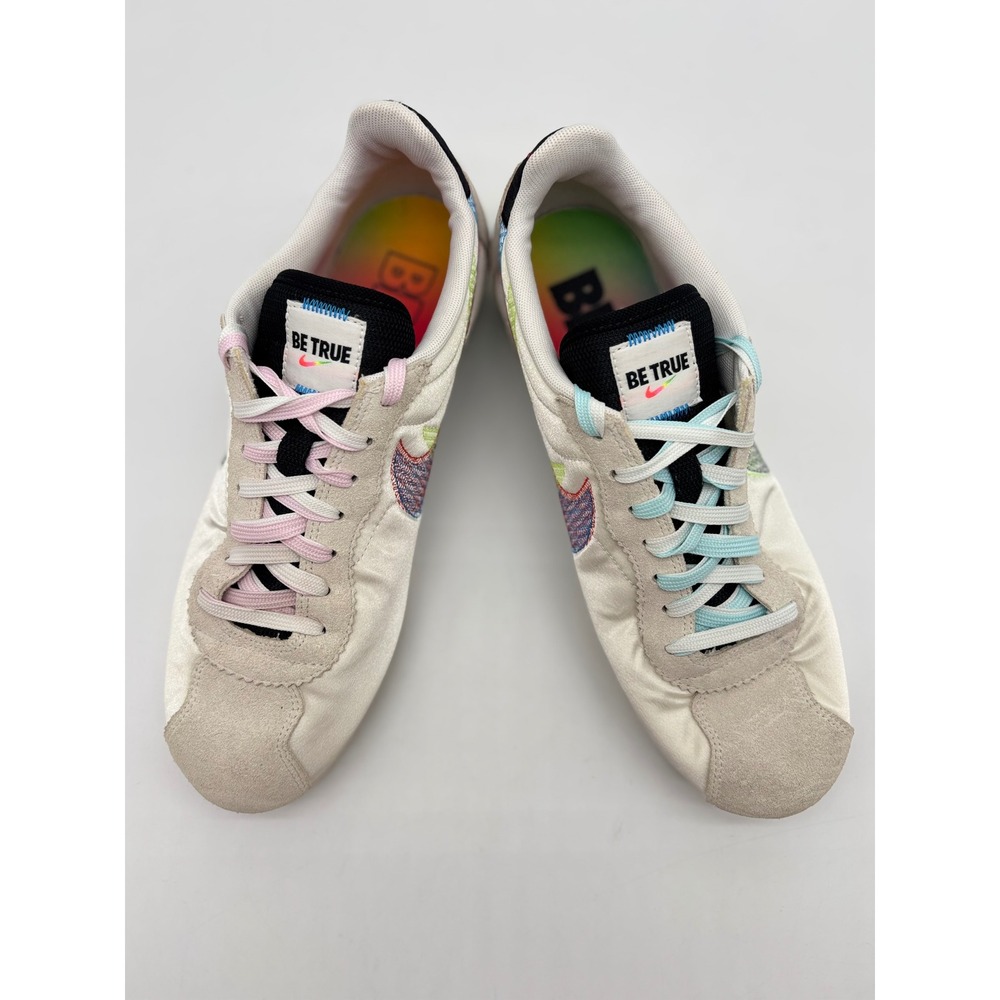 Nike Cortez Be True 2022 Rainbow Summit White Multi Men 10 DR5491-100 Sneaker - Picture 5 of 8